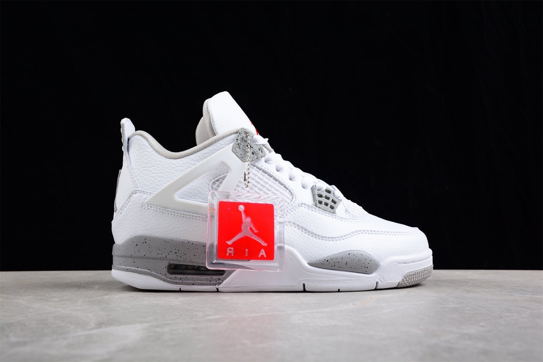AIR JORDAN 4  WHITE OREO